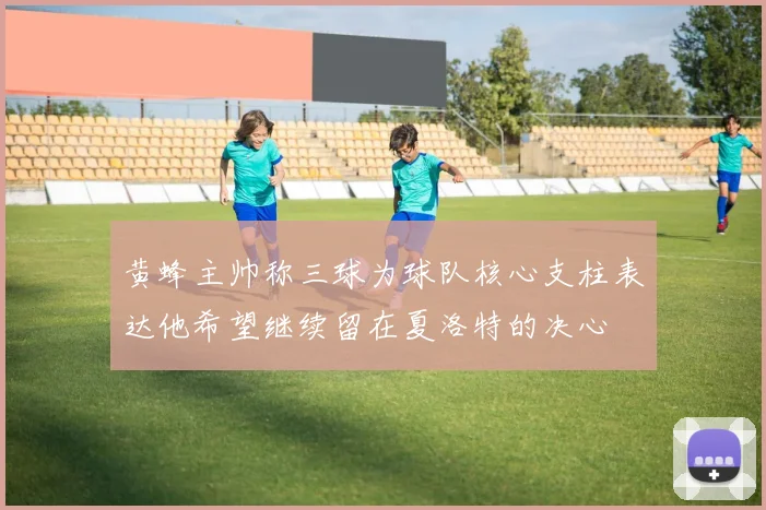 黄蜂主帅称三球为球队核心支柱表达他希望继续留在夏洛特的决心