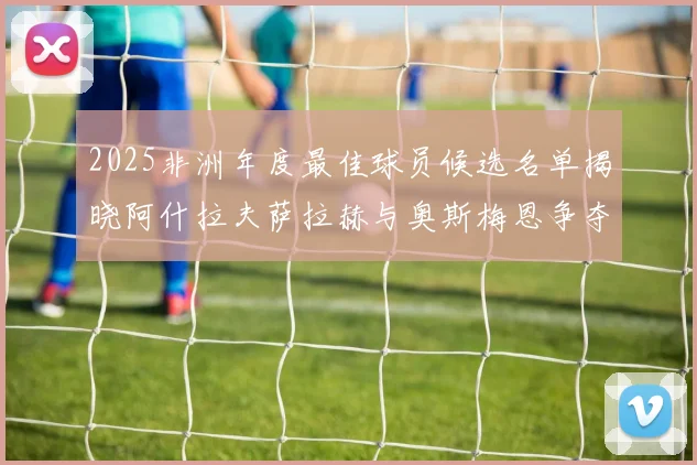 2025非洲年度最佳球员候选名单揭晓阿什拉夫萨拉赫与奥斯梅恩争夺荣耀